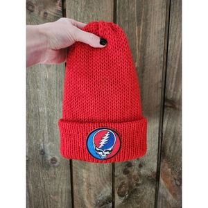 Knit Grateful Dead Beanie Hat stealie weir Garcia wolf bros dead and co